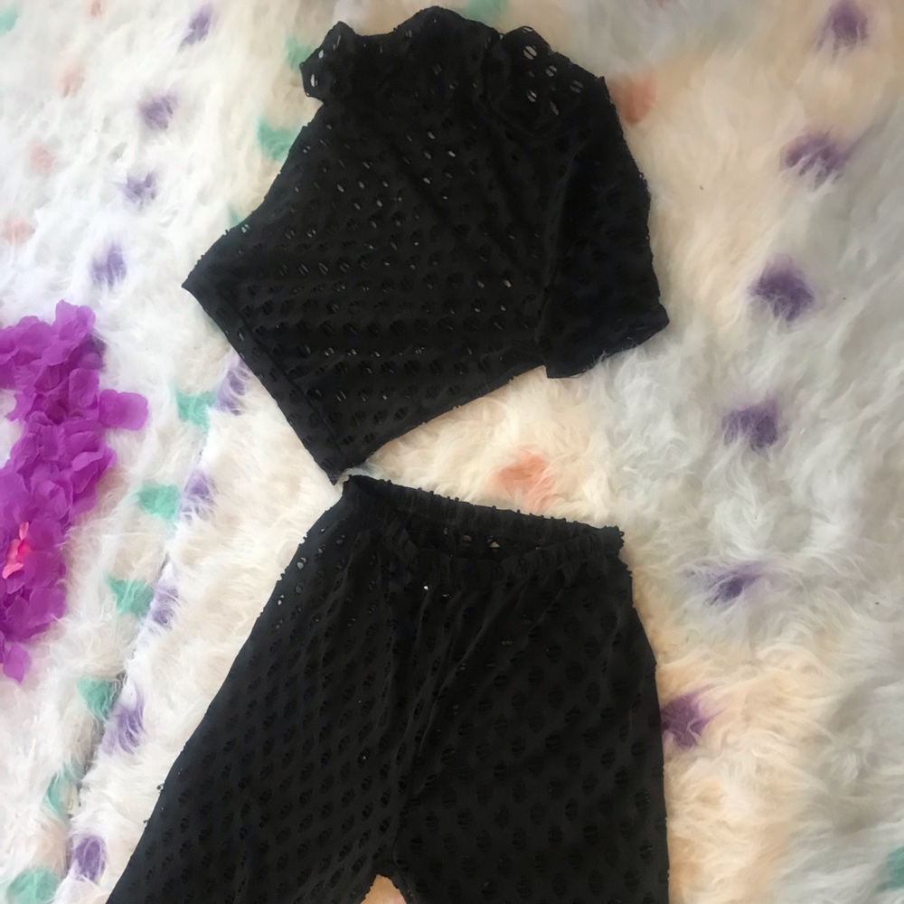Rich vibes Netted 2 piece